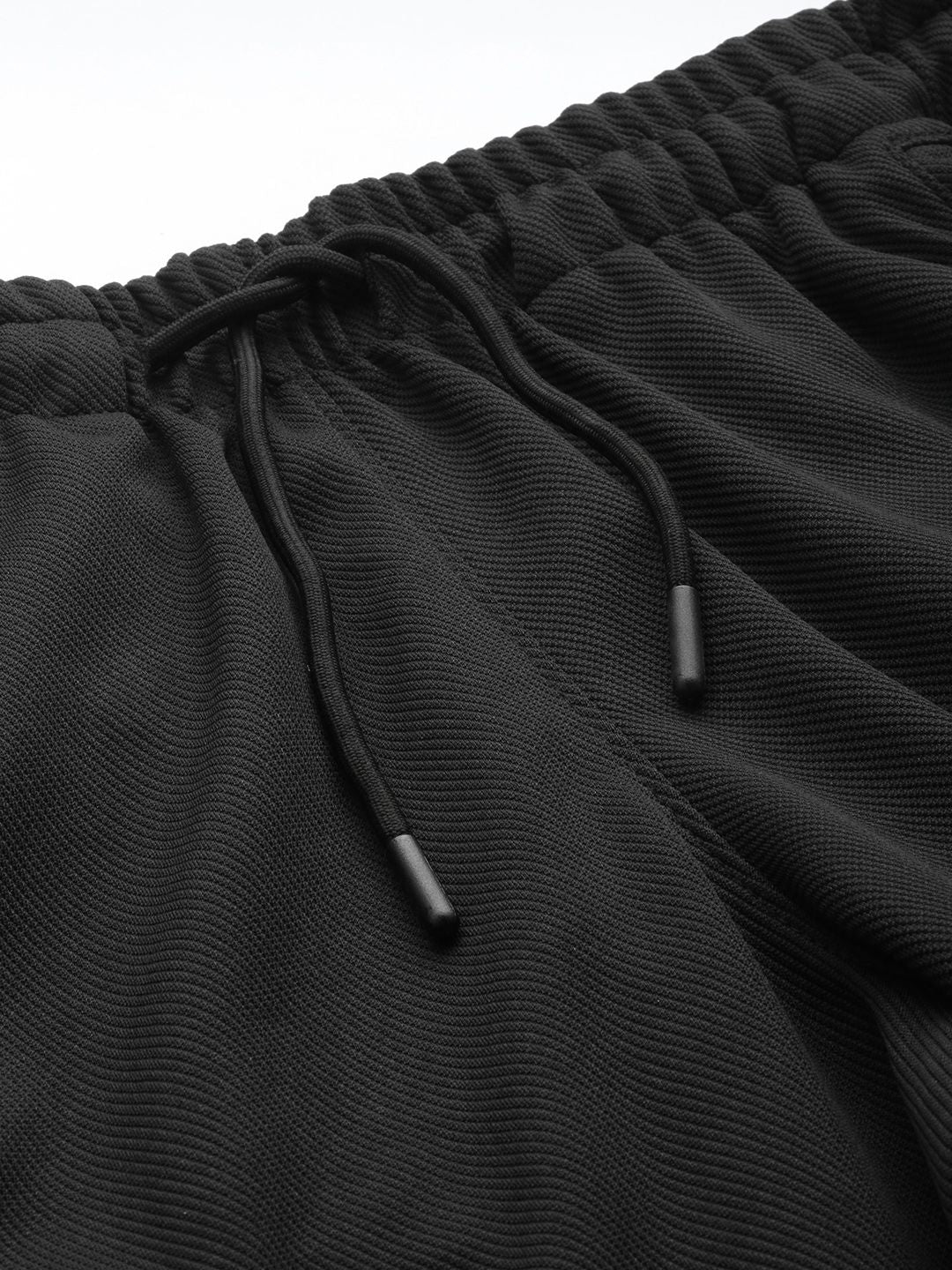 The Indian Garage Co Men Textured Joggers