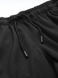 The Indian Garage Co Men Textured Joggers