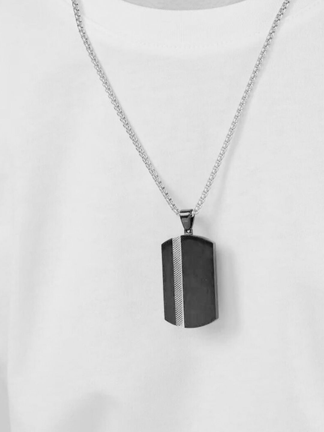 SALTY Merova Black Neck Chain for Men