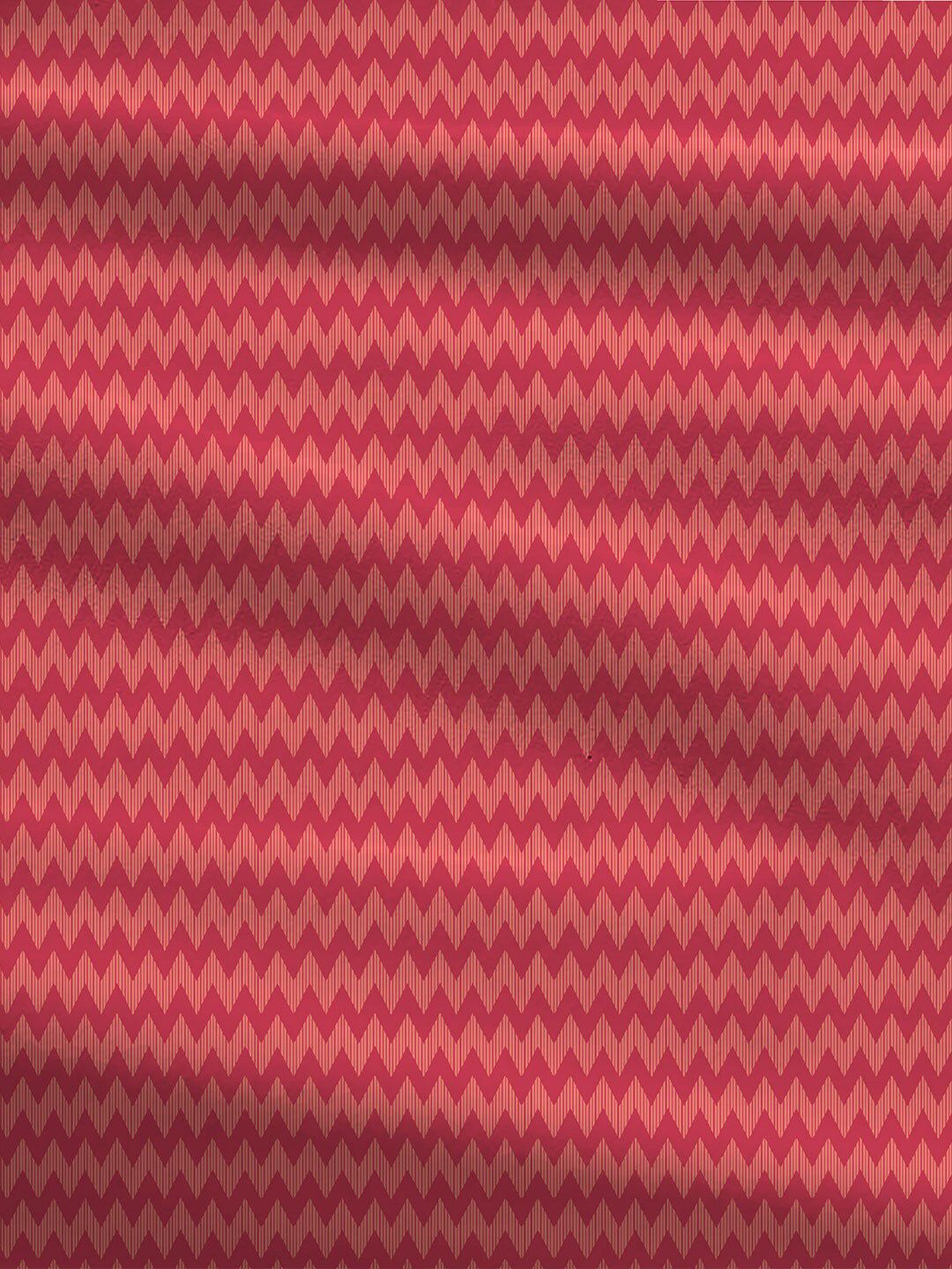 TRIDENT Sunset Magenta Urban Comfort Flat 144TC Single Cotton Bedsheet Set