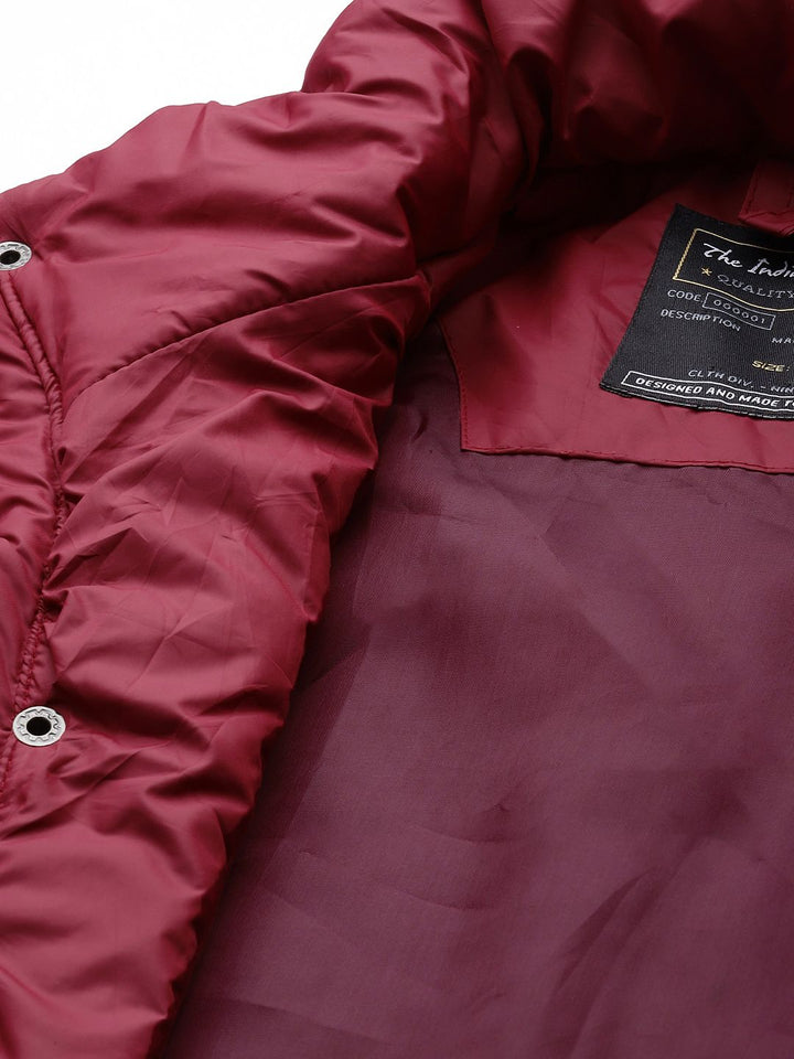 The Indian Garage Co Men Zip-Front Bomber Jacket with Zip Pockets