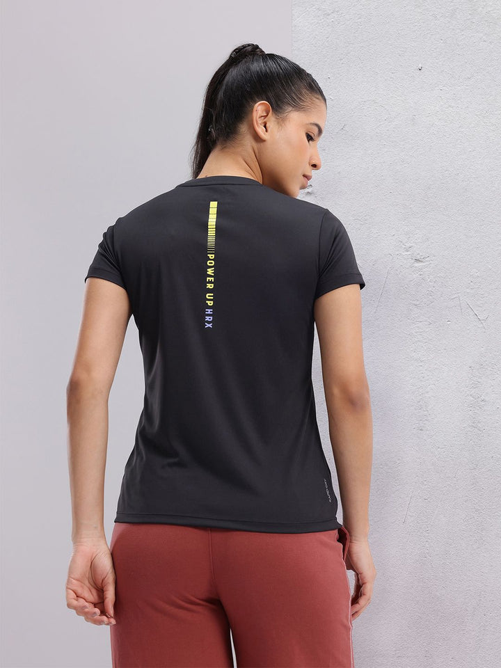 HRX by Hrithik Roshan Women Printed Rapid-Dry Training T-shirt