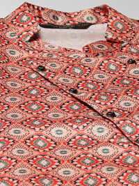 SOJANYA Men Grey Kurta with Churidar With Jacket