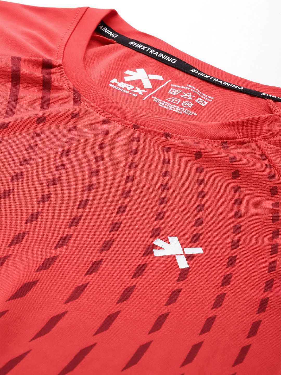HRX by Hrithik Roshan Printed Rapid-Dry Training T-shirt