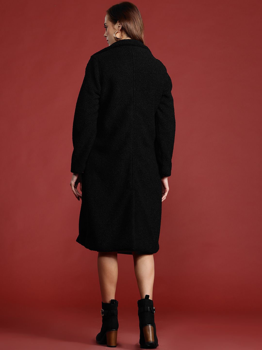 all about you Overcoat with Sherpa Detail