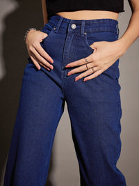 SASSAFRAS Women High-Rise Clean Look Stretchable Jeans