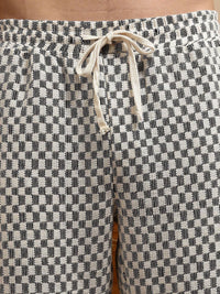 Eszett Checked Pure Cotton Shirt Collar With Trousers Co-Ord Set