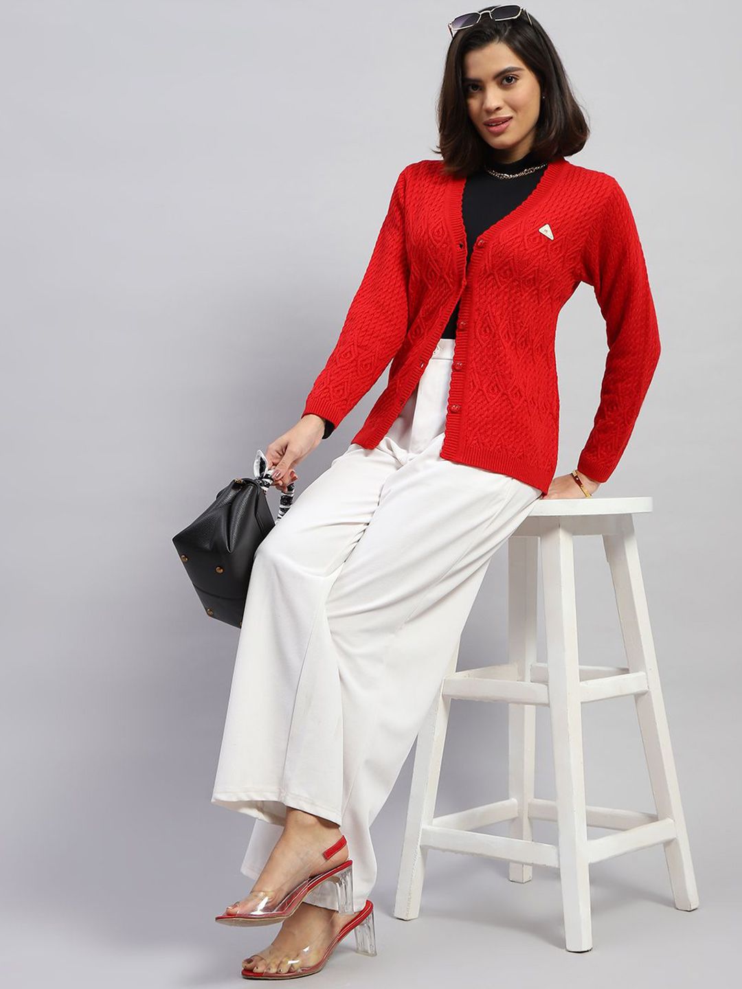 Monte Carlo Women Woolen Cardigan