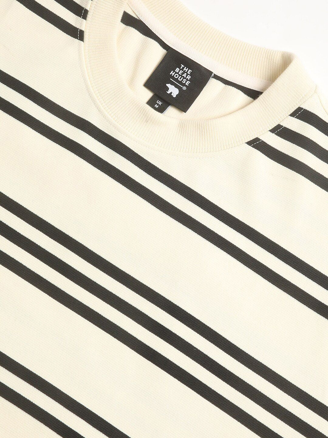 THE BEAR HOUSE Striped Relaxed Fit Sweatshirt