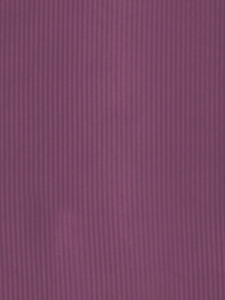 KLOTTHE Burgundy 300 TC Single Bedsheet with 1 Pillow Cover