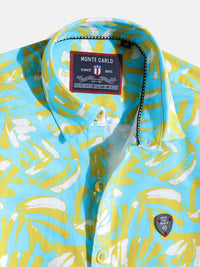 Monte Carlo Boys Printed Smart Fit Shirt