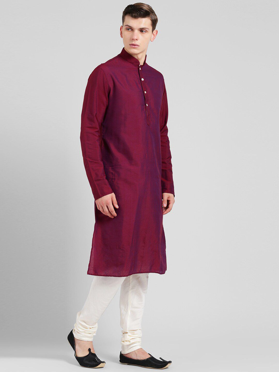 KISAH Mandarin Collar Straight Kurta