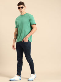 Being Human Men Skinny Fit Mid-Rise Stretchable Cropped Jeans