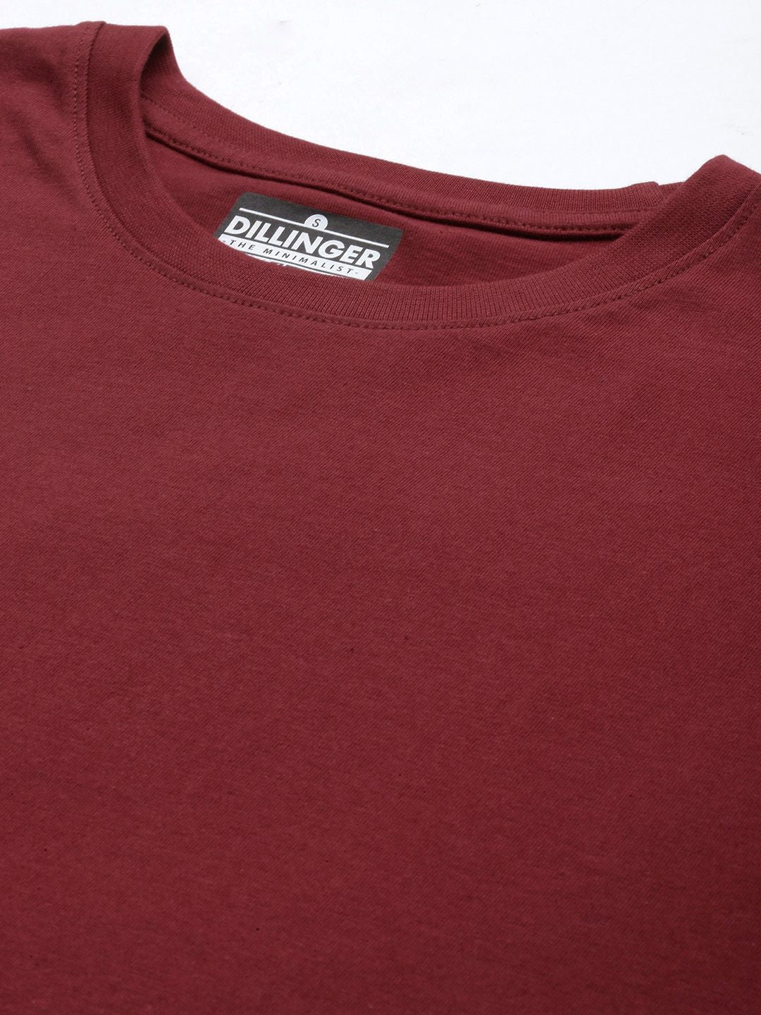 DILLINGER Round Neck Pure Cotton Oversized Fit T-shirt