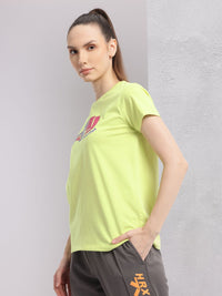 HRX by Hrithik Roshan Women Typography Printed T-shirt