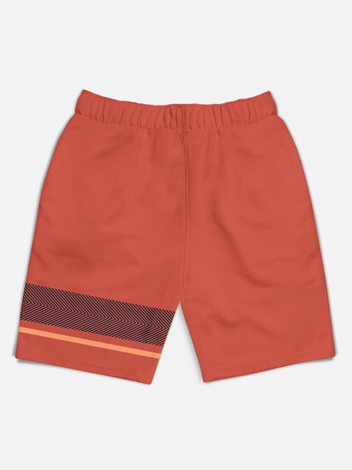 HELLCAT Pack of 5 Boys Printed Mid Rise Cotton Shorts