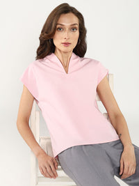 RAREISM Cowl Neck Extended Sleeves Top