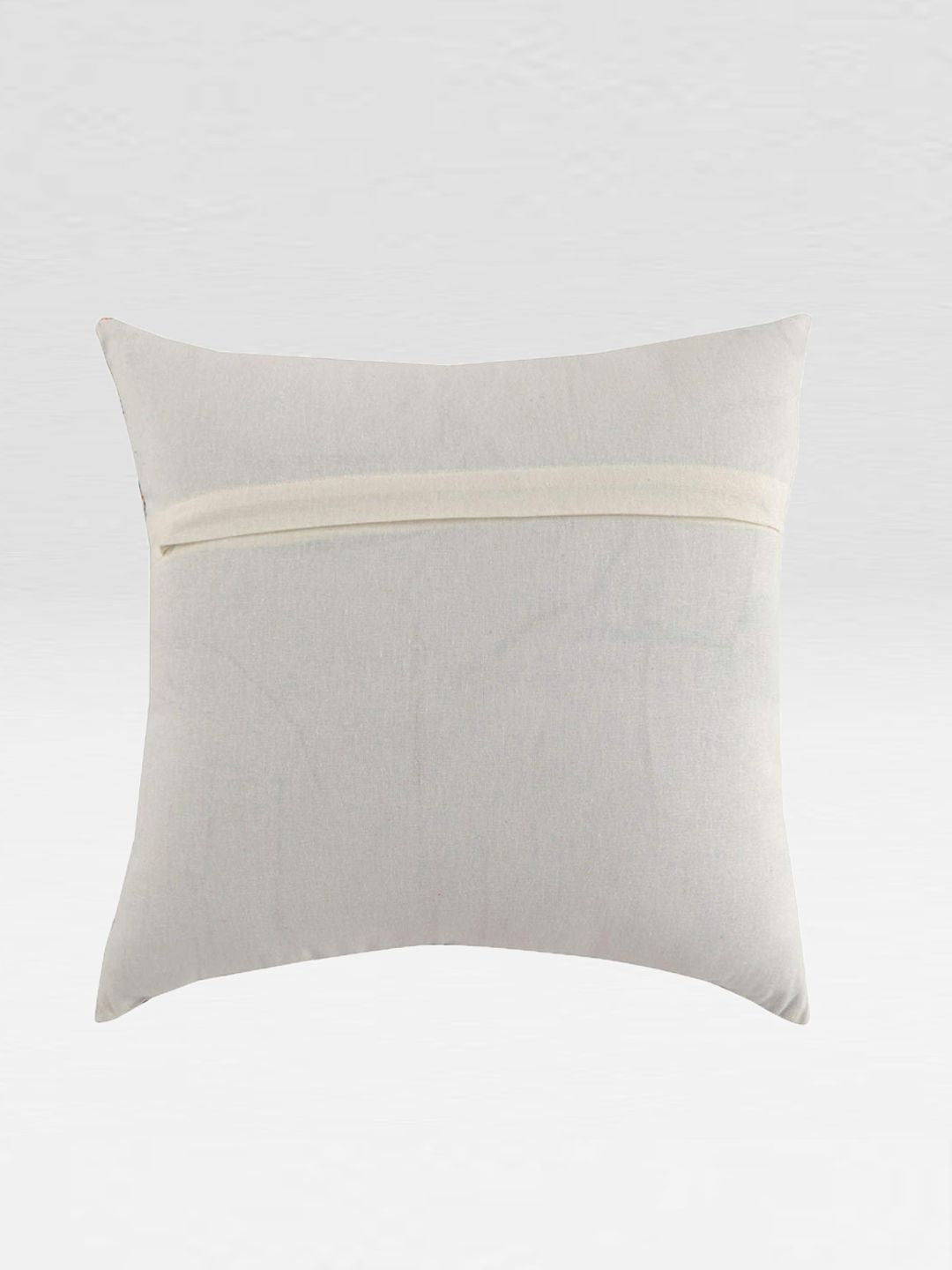 STITCHNEST Set of 5 Yellow & Pink Geometric Square Cushion Covers