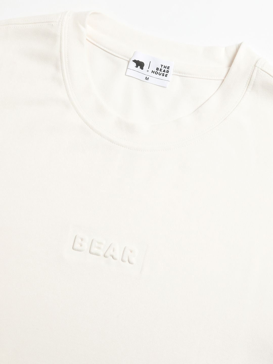 THE BEAR HOUSE Men Crew Neck Full sleeve Solid T-shirt