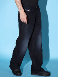 The Indian Garage Co Men Mid-Rise Loose Baggy Fit Stretchable Jeans