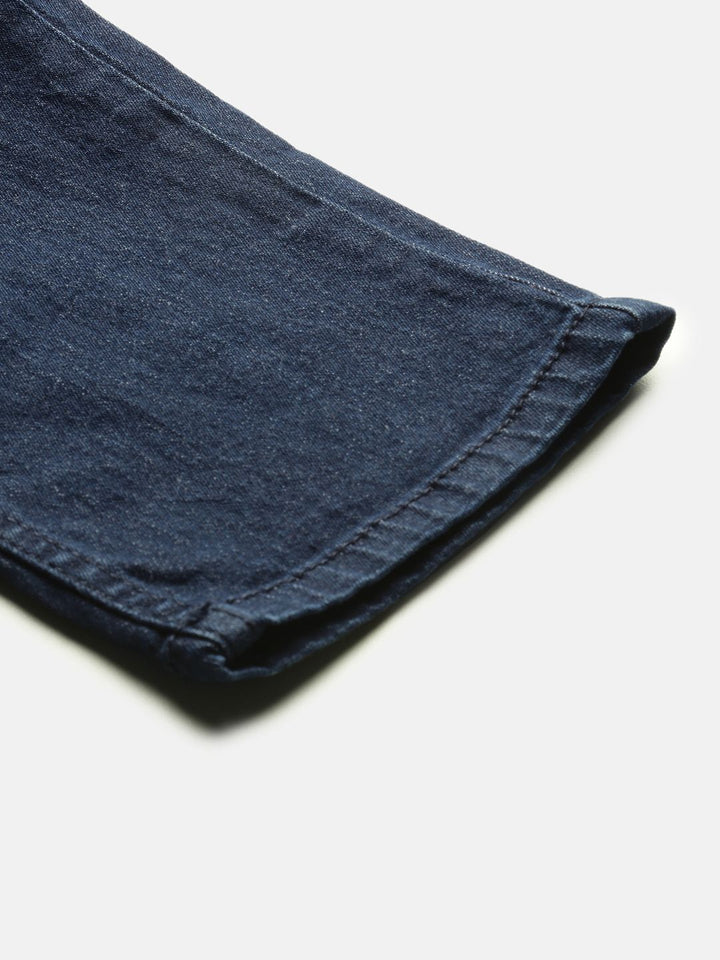 The Indian Garage Co Men Blue Slim Fit Low-Rise Clean Look Stretchable Jeans