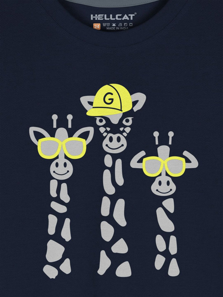HELLCAT Boys Pack Of 3 Printed T-shirt with Shorts