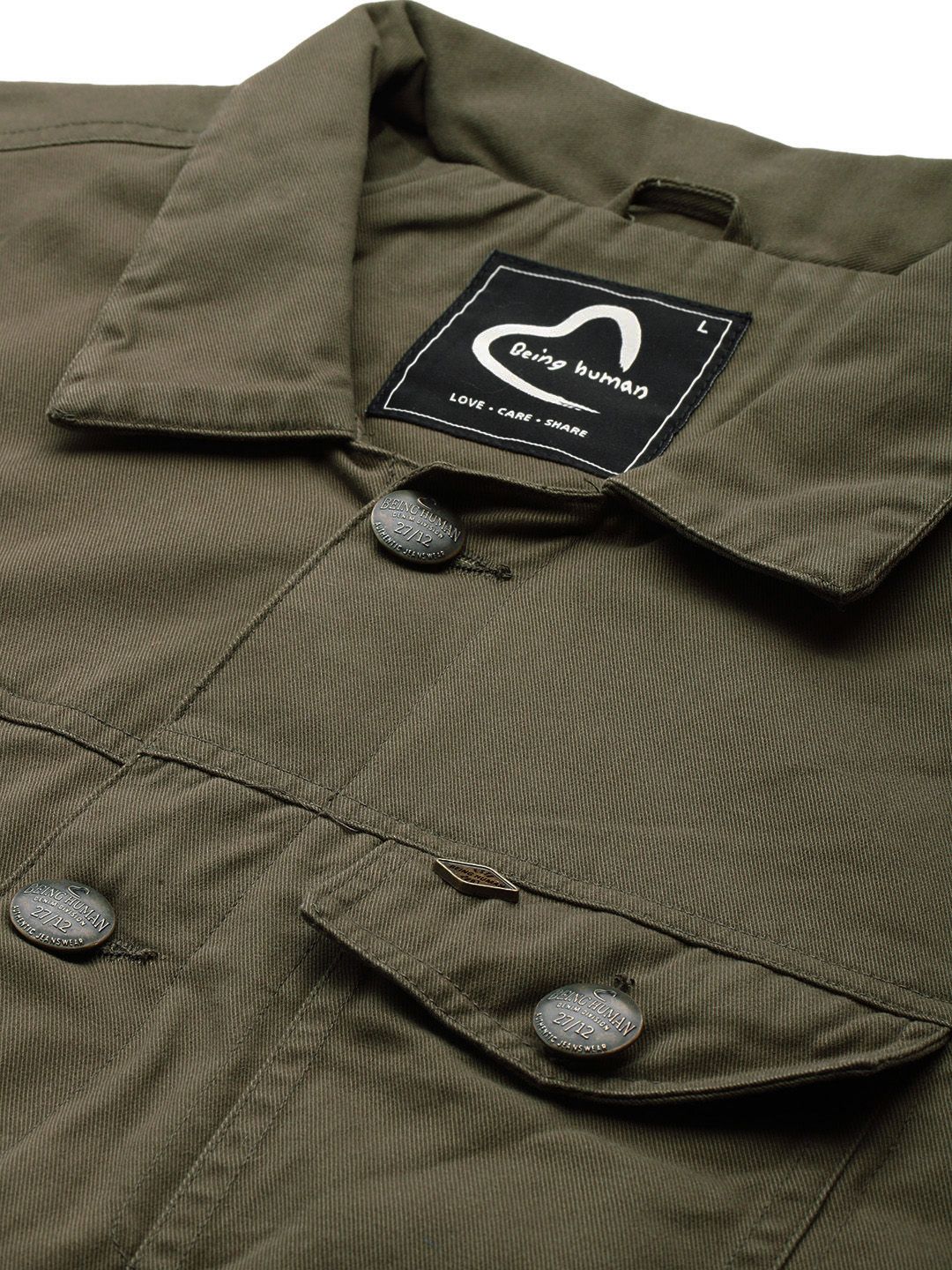 Being Human Spread Collar Tailored Jacket
