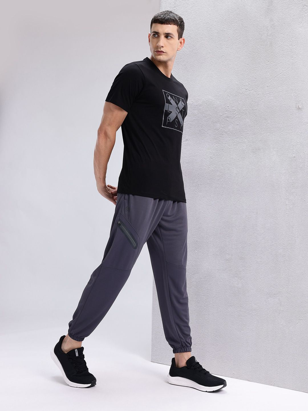 HRX by Hrithik Roshan Men Typography Printed Training T-shirt