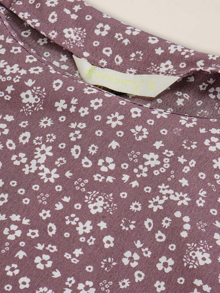 DressBerry Floral Printed Regular Top