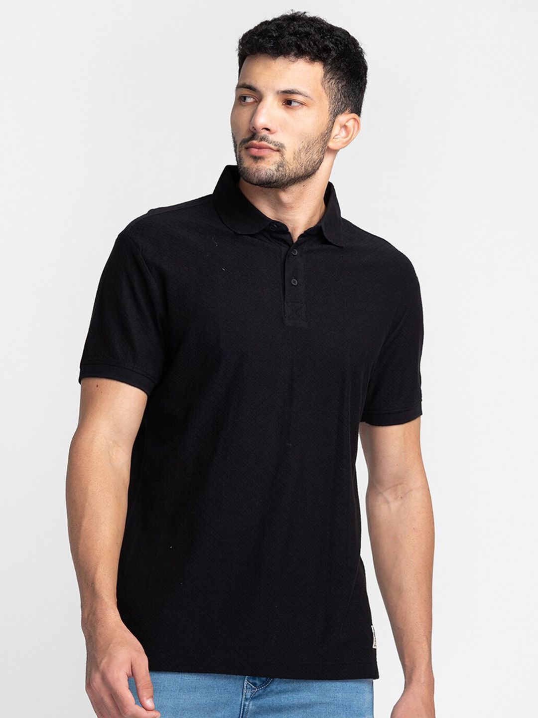 Being Human Polo Collar Short Sleeves T-shirt