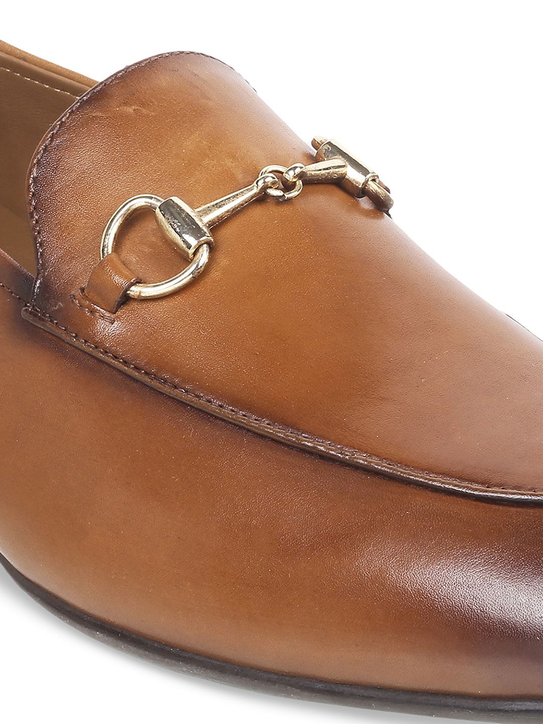 Metro Men Buckled Formal Loafers