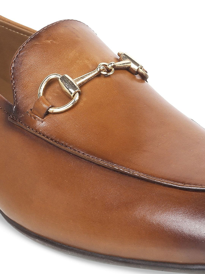 Metro Men Buckled Formal Loafers
