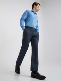 Park Avenue Men Self-Design Formal Trousers