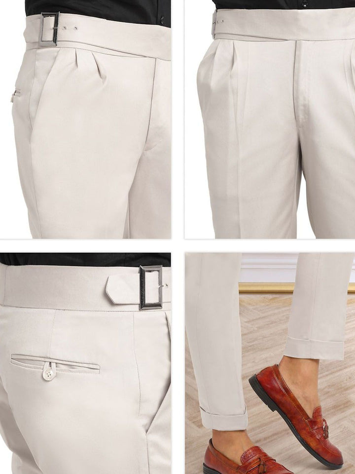 KLOTTHE Men Italian Gurkha Pants