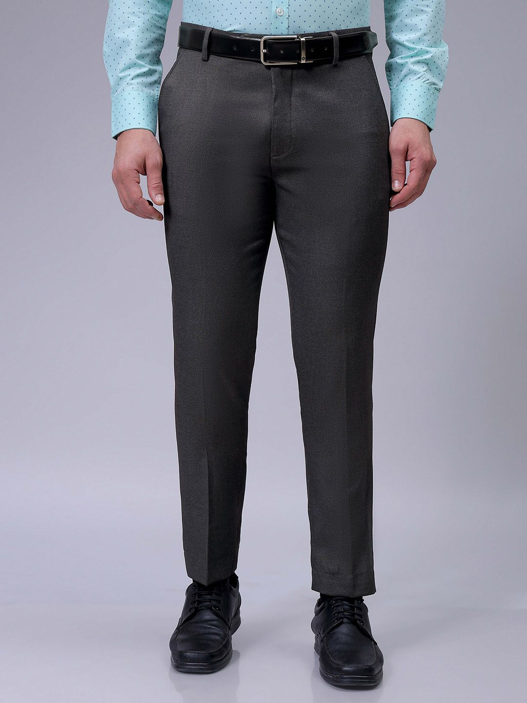 The Indian Garage Co. X Luxe Men Slim Fit Formal Trousers