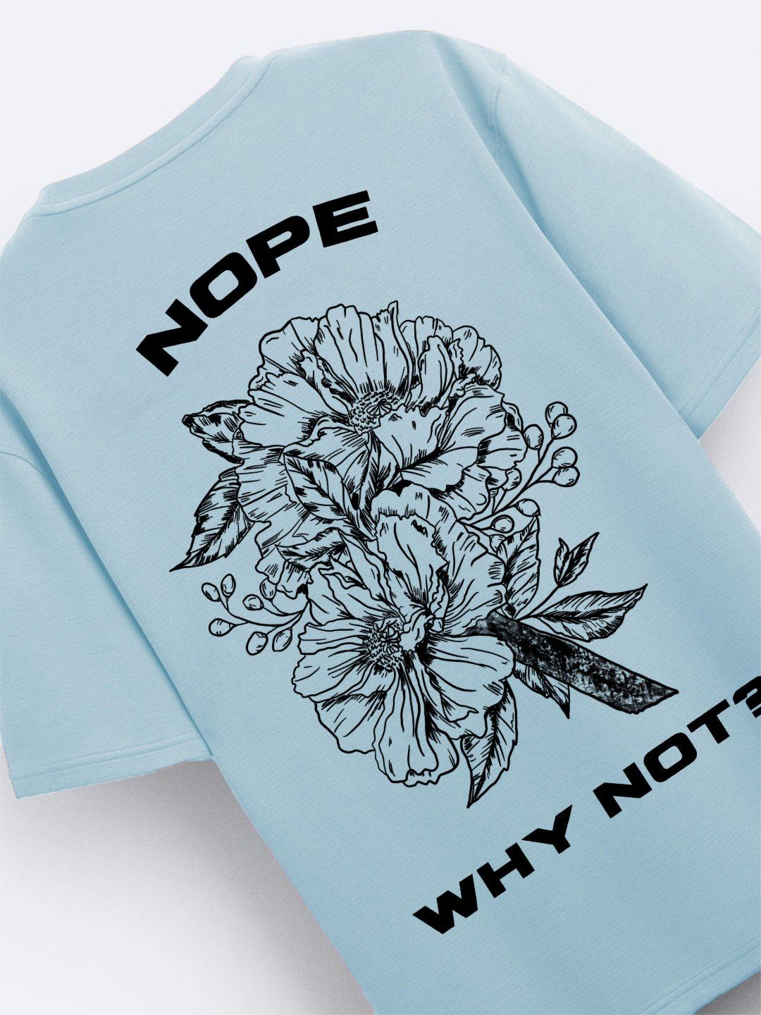 ADRO Men Graphic Printed Drop-Shoulder Sleeves Cotton Oversized T-shirt