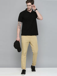 Garage CO Indian Lelaki Beige Slim Fit Chinos Seluar