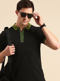 Being Human Pure Cotton Polo Collar Casual T-shirt