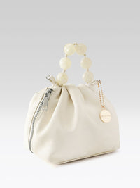 DressBerry Side Zip Structured Handheld Bag