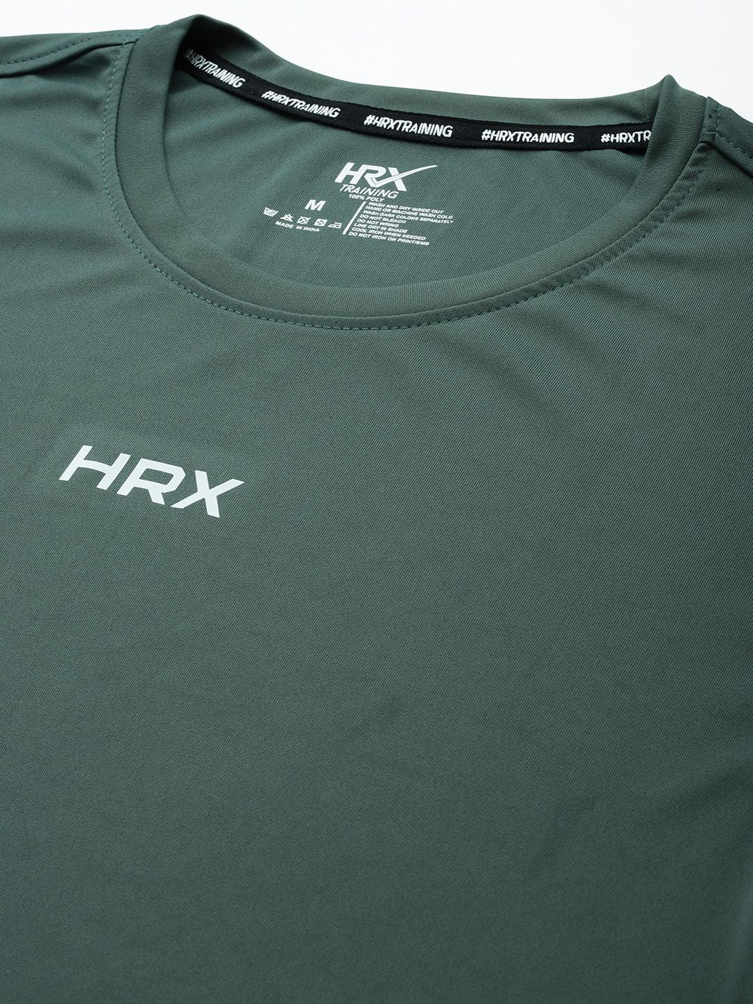 HRX by Hrithik Roshan Typography Printed Training T-shirt