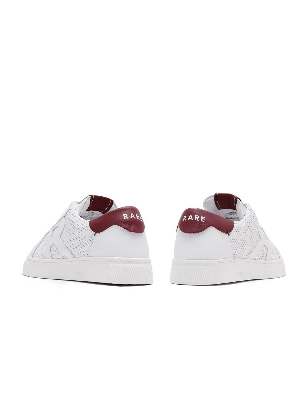 RARE RABBIT Men Perforations Leather Sneakers