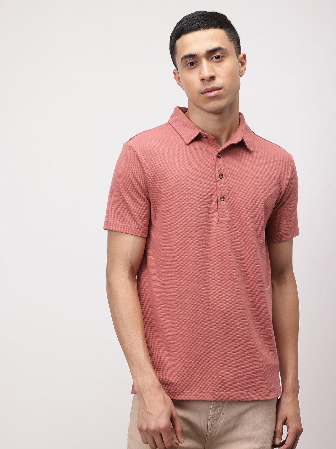 ether 365 Essentials Polo Collar Regular Fit T-shirt