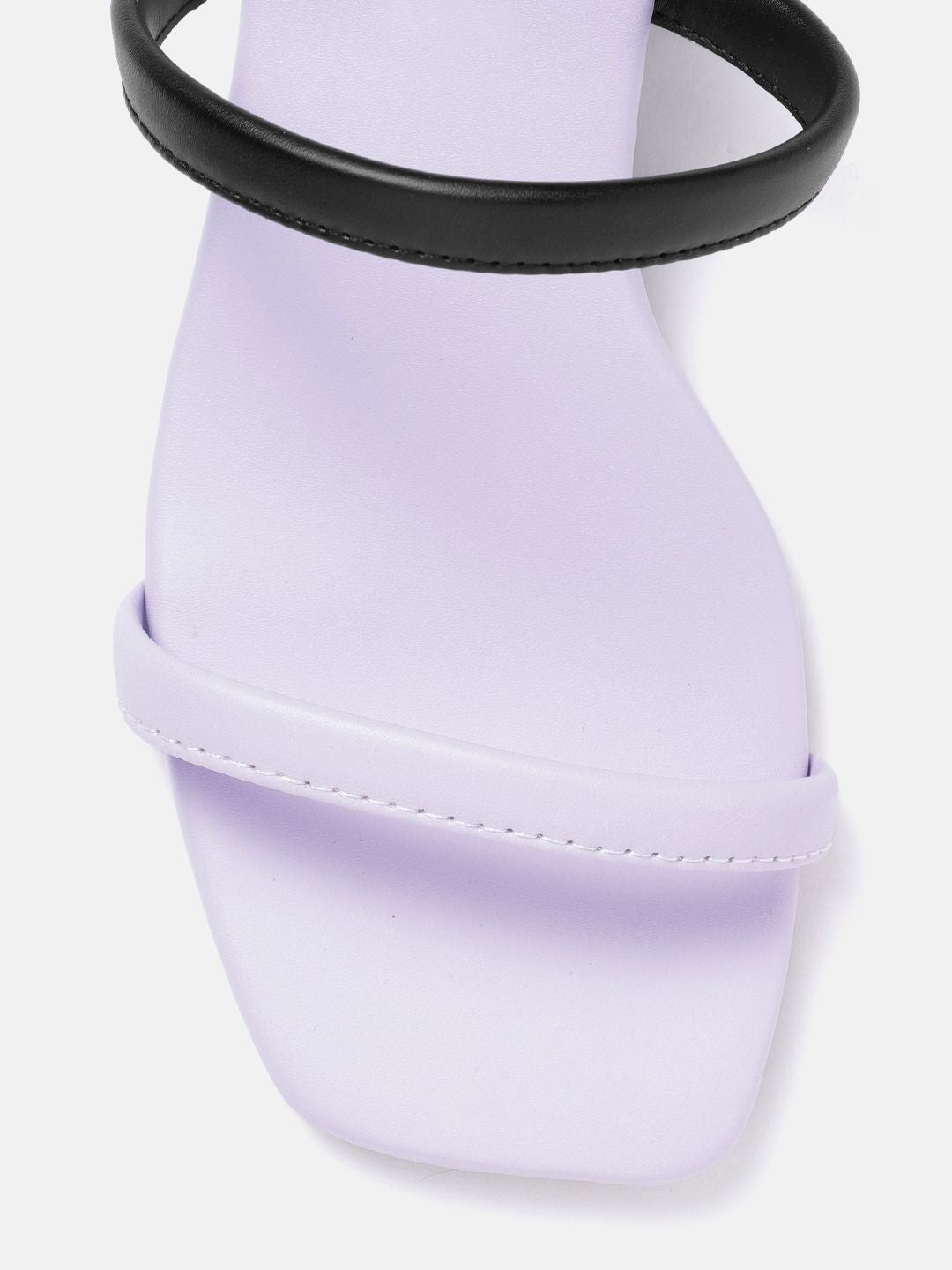 DressBerry Colourblocked Block Sandals