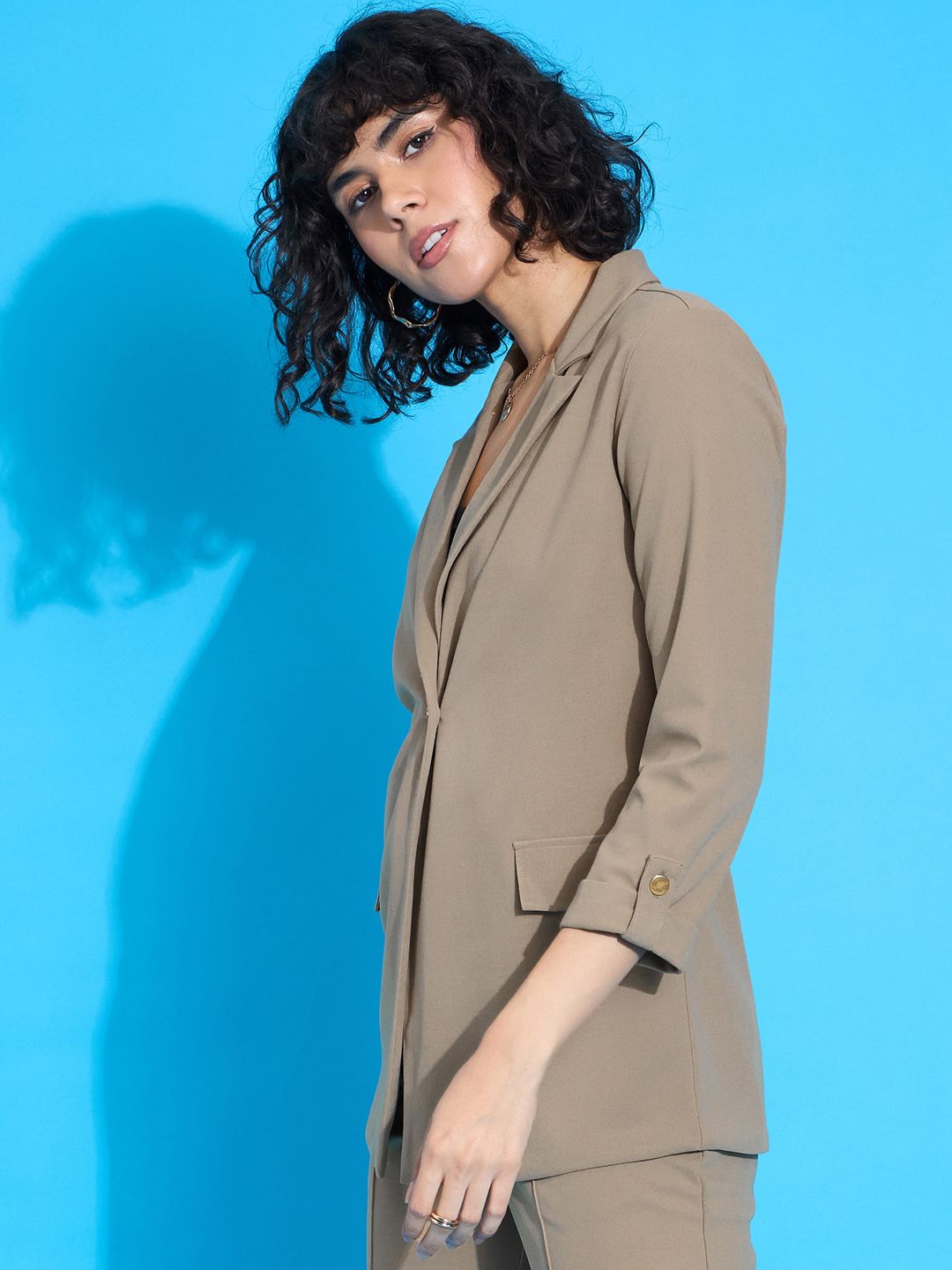 SASSAFRAS worklyf Single-Breasted Formal Blazers