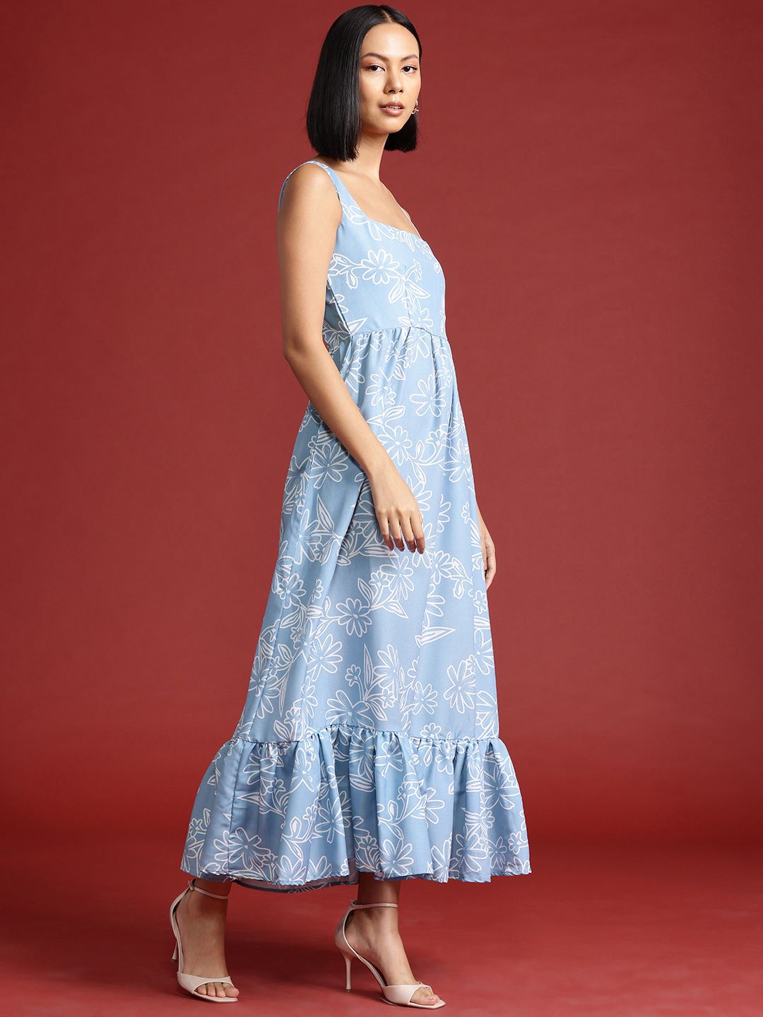 all about you Floral Print Maxi Dress