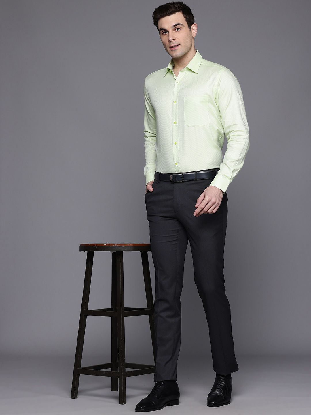 Raymond Men Slim Fit Non Iron Trousers