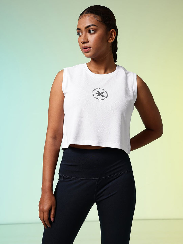 HRX by Hrithik Roshan Brand Logo Printed Cut-Out Back Rapid-Dry Running T-shirt