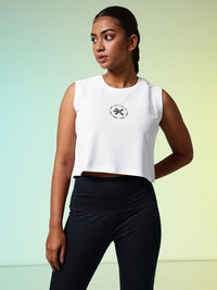 HRX by Hrithik Roshan Brand Logo Printed Cut-Out Back Rapid-Dry Running T-shirt