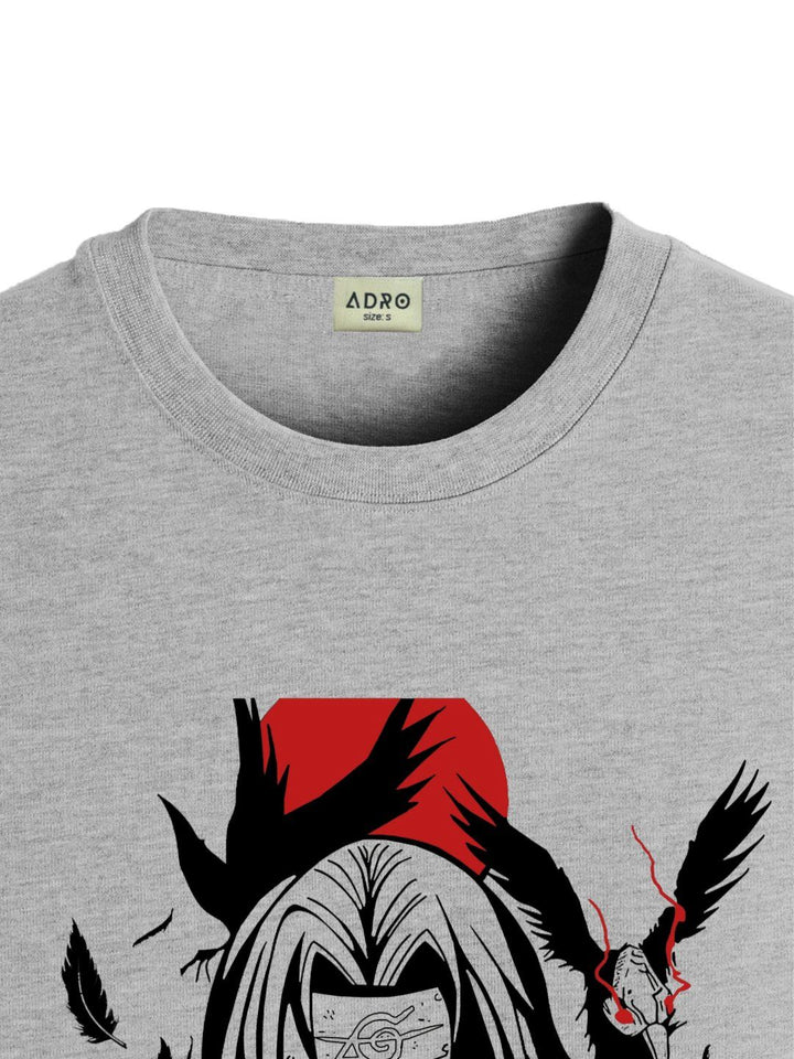 ADRO Men Printed Applique T-shirt