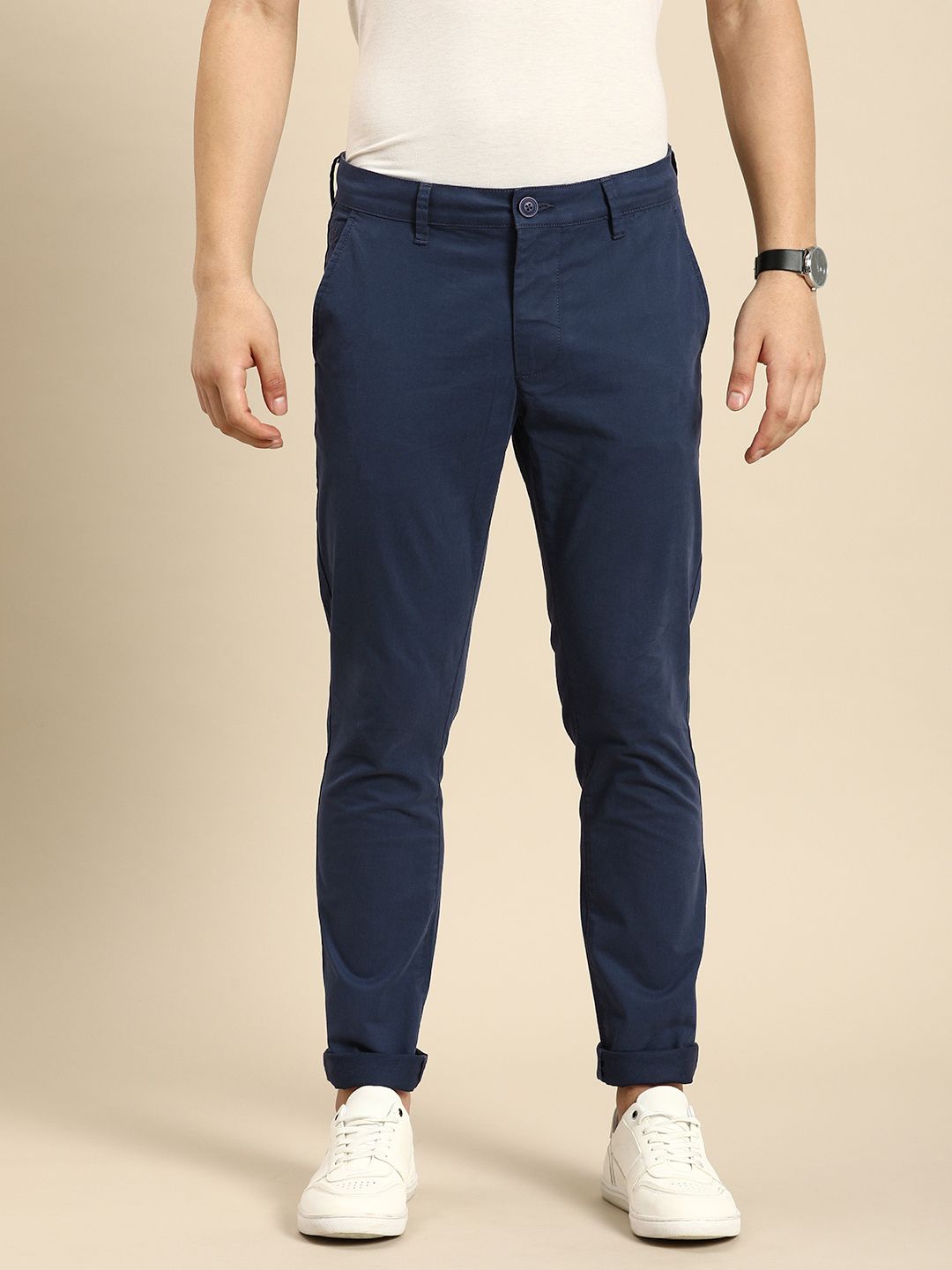 Being Human Men Comfort Chinos Trousers